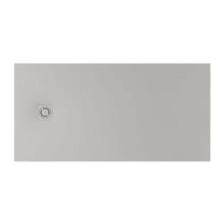 Roca - Receveur de douche extra plat en Stonex® Terran-N+Grille Twist - 1200x900mm - Perle
