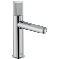 Roca - A5A3B3FC00 nu Grifo Monomando Lavabo Cold Start Maneta Stripes Cromo - ref: A5A3B3FC00