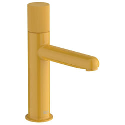 Roca - A5A3B3FP10 nu Grifo Monomando Lavabo Cold Start Maneta Stripes Amarillo Miel - ref: A5A3B3FP10