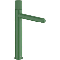 Roca - A5A3C3FP20 nu Grifo Monomando Lavabo Caño Alto Cold Start Maneta Stripes Verde Menta - ref: A5A3C3FP20