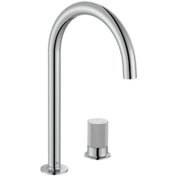 Roca - A5A3D3FC00 nu Grifo Monomando Lavabo con Maneta de Repisa Maneta Stripes Cromo - ref: A5A3D3FC00