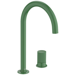 Roca - A5A3D3FP20 nu Grifo Monomando Lavabo con Maneta de Repisa Maneta Stripes Verde Menta - ref: A5A3D3FP20