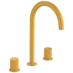 Roca - A5A3E3FP10 nu Grifo Bimando Lavabo con Manetas de Repisa Maneta Stripes Amarillo Miel - ref: A5A3E3FP10