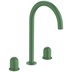 Roca - A5A3V3FP20 nu Grifo Bimando Lavabo con Manetas de Repisa Maneta Dome Verde Menta - ref: A5A3V3FP20