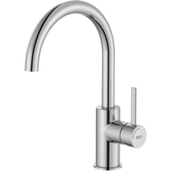 Roca - Mitigeur lavabo ona taille l avec poignée latérale avec vidage clic-clac, chromé