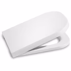 L' abattant et le siège Supralit® pour toilettes à réservoir bas avec une chute amortie font partie de la collection SQUARE T ...