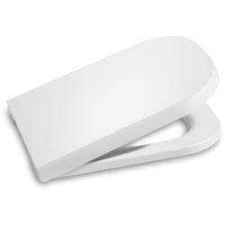 Roca - Couvercle et siège Supralit® pour toilettes compactes à réservoir bas the gap Caractéristiques : Abaissement amorti