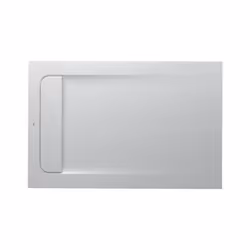 Présentation Dimensions : 1000 x 700 mm - Cache de vidage et Grille Inox non inclus ! Type de fond antidérapant : Intégré Typ ...