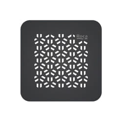 Roca - Grille de vidage Mosaic en acier inoxydable pour receveur de douche Terran-N - Noir