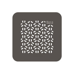 Roca - Grille de vidage Mosaic en acier inoxydable pour receveur de douche Terran-N - Café