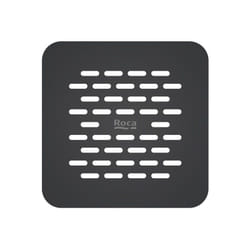 Roca - Grille de vidage Brick en acier inoxydable pour receveur de douche Terran-N - Noir