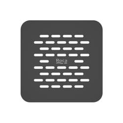 Roca - Grille de vidage Brick en acier inoxydable pour receveur de douche Terran-N - Onyx