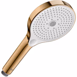 Douchette Plenum Round avec 3 fonctions : jets Rain, Tonic et Pulse. La fonction Pulse intègre un micro-effet bulle. Débit 8 ...