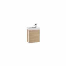 Présentation Longueur 450 mm Largeur 250 mm Hauteur 575 mm Meuble 1 porte battante avec fermeture amortie et lave-mains en po ...