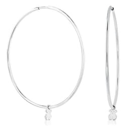 Tous 611180400 Boucles d'oreilles créoles Argent sterling Argent