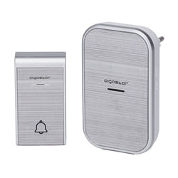 Aigostar - sonnette sans fil digitale IP44 sonnette sans fil home office silver
