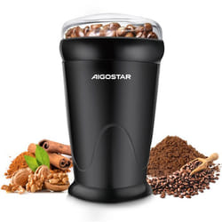 Aigostar Breath 30CFR – Moulin à café épices et graines 0% BPA 150W. Lames en acier inoxydable. Design exclusif.