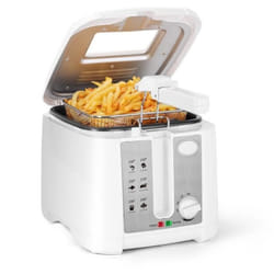 Friteuse Aigostar Indra - 0% BPA - Filtre anti-odeurs et fumée - 1650W - Capacité 25L - Design exclusif