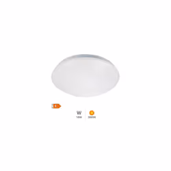 Illuminez vos espaces avec élégance et efficacité grâce au plafonnier LED Birai 18W. Son design circulaire et sa couleur blan ...