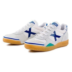 Chaussures de foot en salle junior Munich Gresca Kid White - Multisport - Indoor