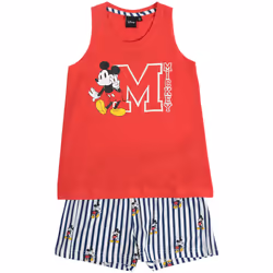 Pyjama d'été sans manches Disney Mickey Ny pour filles - 10 ans