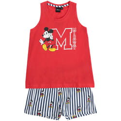 Pyjama d'été sans manches Disney Mickey Ny pour filles - 10 ans