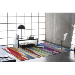 Tapis multicolore abstrait moderne plat Serra Multicolore 160x230