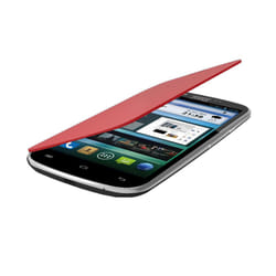 Primux PTCOVZE1R coque de protection pour téléphones portables Folio porte carte Rouge