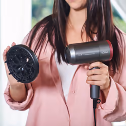 Solac Hair&Go Ionic sèche-cheveux 2000 W Gris, Violet - Vue supplémentaire 7
