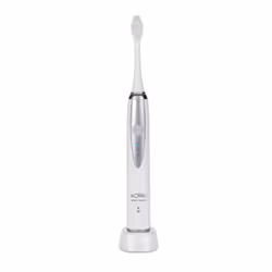 Solac Shiny Smile CD7901, Adulte, Brosse à dents à ultrasons, Massage, Sensible, Blanchiment, Gris, Blanc, 31000 mouvements p ...