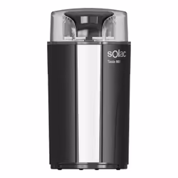 Solac S90800400, Moulin à café, 70 g, Noir, Acier inoxydable, Acier inoxydable, 10 pièce(s), 200 W