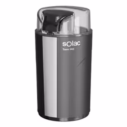 Solac S90800400 appareil à moudre le café 200 W Noir, Acier inoxydable
