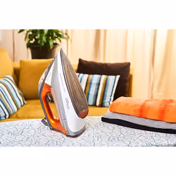 Solac CVG9511 Fer à repasser à sec ou à vapeur Semelle anti-adhérente 2800 W Noir, Orange, Blanc - Vue supplémentaire 8