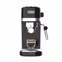 Solac Taste Slim Black, Machine à expresso, 1,4 L, Café moulu, 1350 W, Noir