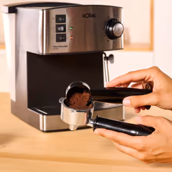Solac M80 Inox Semi-automatique Machine à expresso 1,6 L