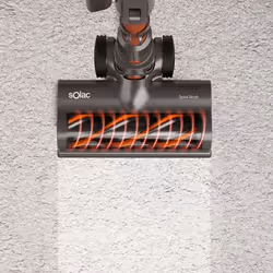 Solac AE2515 Balai électrique Batterie Sec HEPA Sans sac 1 L Noir, Orange - Vue supplémentaire 4