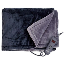 Solac CT8607 Couverture chauffante 150 W Noir, Gris