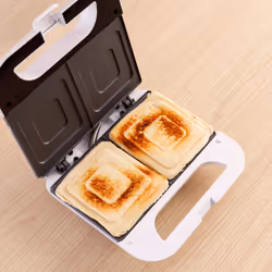 Solac Buon Sandwich II gaufrier et appareil à croque-monsieur 750 W Blanc - Vue supplémentaire 10