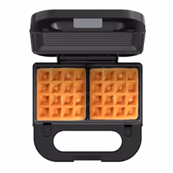 Solac S96804300 gaufrier et appareil à croque-monsieur 750 W Noir, Acier inoxydable - Vue supplémentaire 4