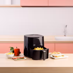 Solac S97203800 friteuse Unique 5 L Autonome 1500 W Friteuse d’air chaud Noir