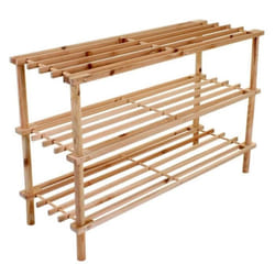 Étagère à chaussures - GENERIC - 3 niveaux - Bois - 9 paires