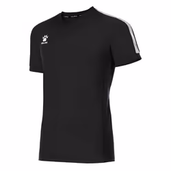 Maillot de Football Enfant KELME Global - Noir - Manches Courtes - Respirant