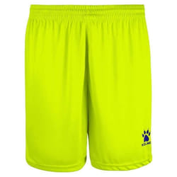 Short - KELME - Global - Jaune fluor - 100% polyester - Respirant
