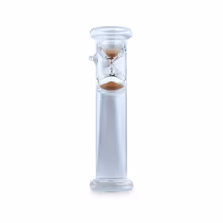 Thermomètre - NO NAME - Horloge De Sable - Verre - Blanc - Contemporain - Design