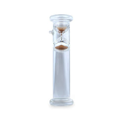 Thermomètre - NO NAME - Horloge De Sable - Verre - Blanc - Contemporain - Design