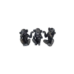 Figurine - Art Deco - Orang-outan Bouddhiste - Résine - 30 cm - Décoratif