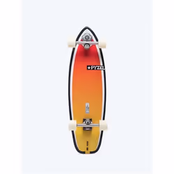 Surf Skate - YOW - Pyzel Ghost 33.5 - Blanc - Adulte - 4 roues