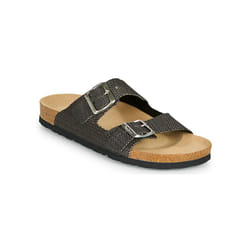 Sandales Pepe Jeans Oban Mesh Noire - Textile - Boucle de serrage - Semelle bio automatique en liège
