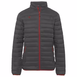 IZAS Aden Veste de Plumes Homme Gris foncé-Rouge Min-ral FR: M (Taille Fabricant: M)