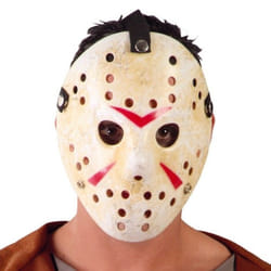 Masque de hockey - NO NAME - Accessoire de déguisement - Adulte - Blanc